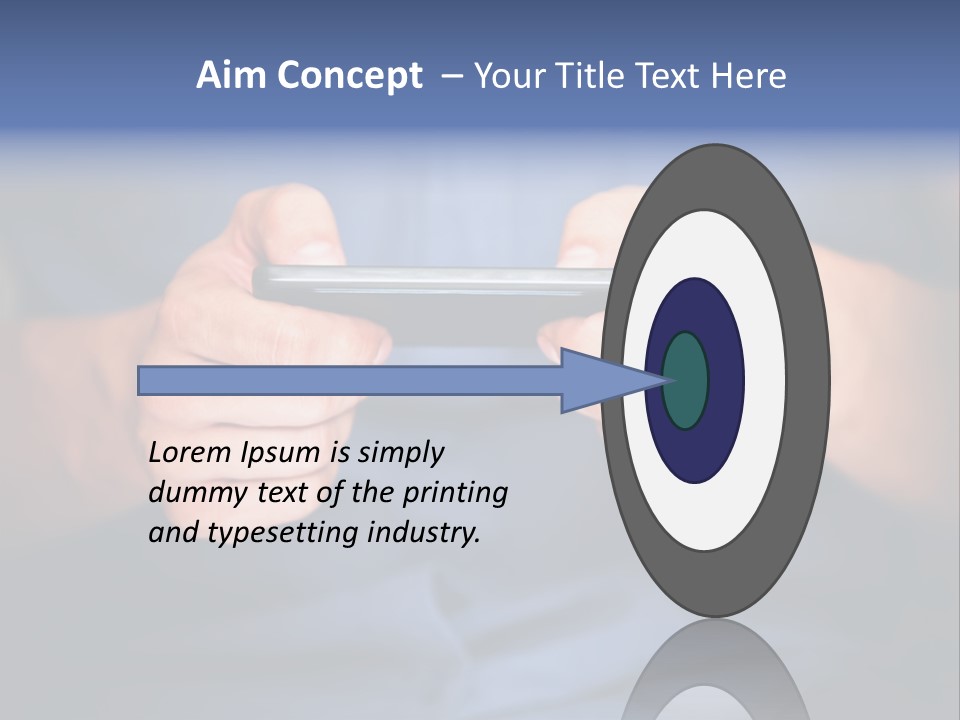 Looking Lawyer Man PowerPoint Template
