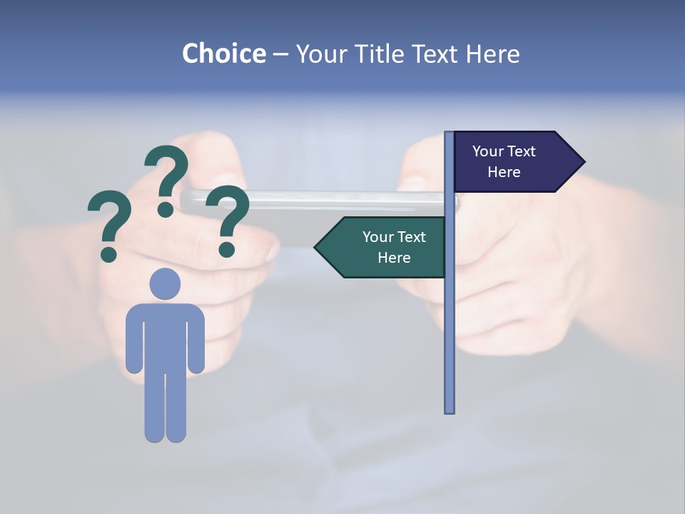 Looking Lawyer Man PowerPoint Template