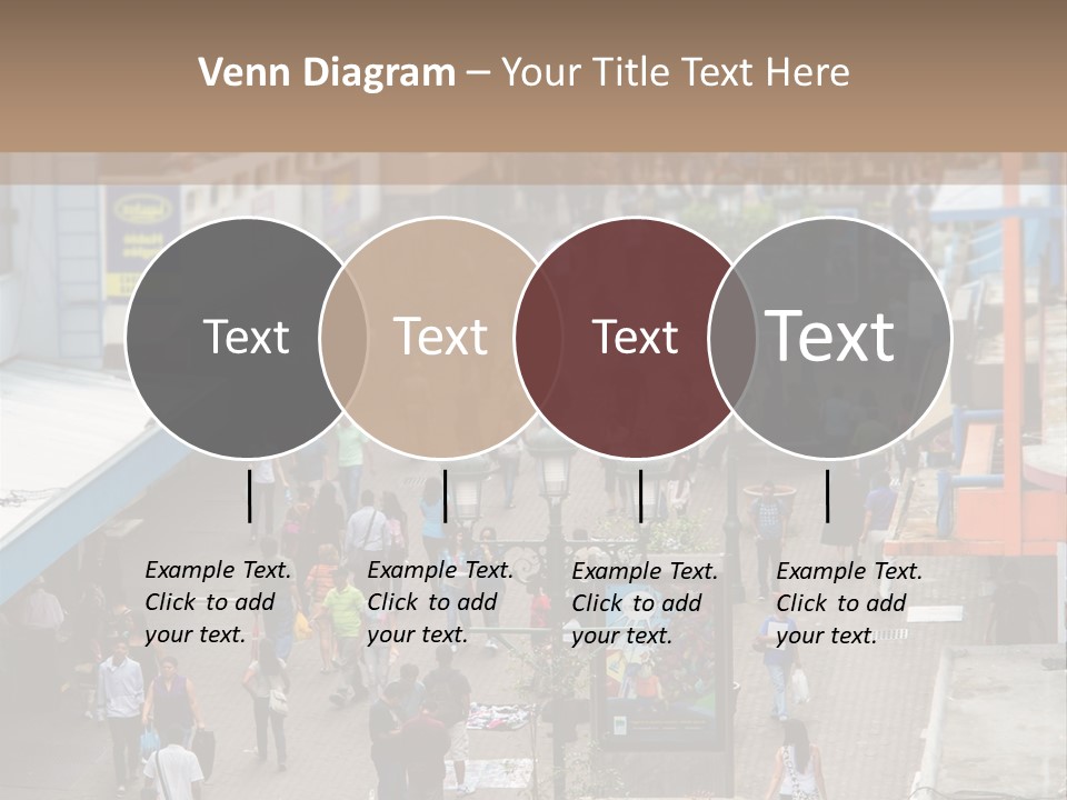 City Avenida Central Costa Rica PowerPoint Template