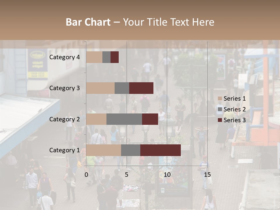 City Avenida Central Costa Rica PowerPoint Template