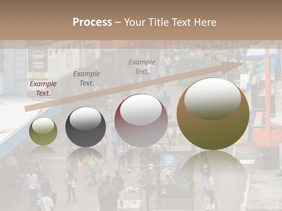 City Avenida Central Costa Rica PowerPoint Template