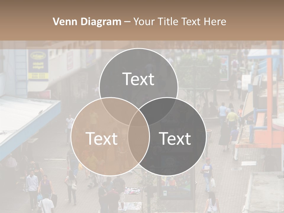 City Avenida Central Costa Rica PowerPoint Template