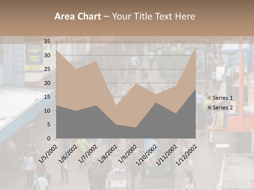 City Avenida Central Costa Rica PowerPoint Template
