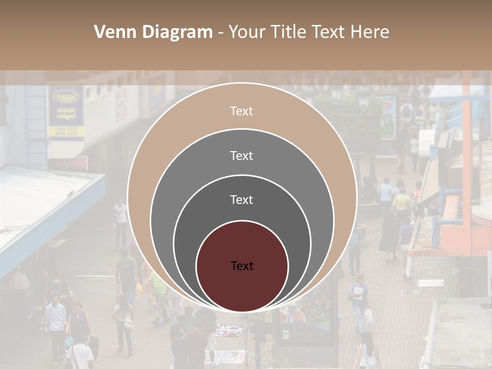 City Avenida Central Costa Rica PowerPoint Template