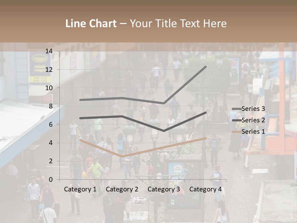 City Avenida Central Costa Rica PowerPoint Template