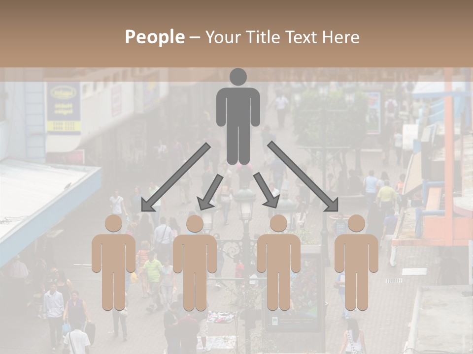 City Avenida Central Costa Rica PowerPoint Template