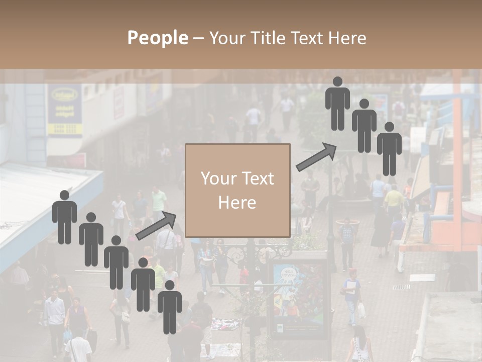 City Avenida Central Costa Rica PowerPoint Template