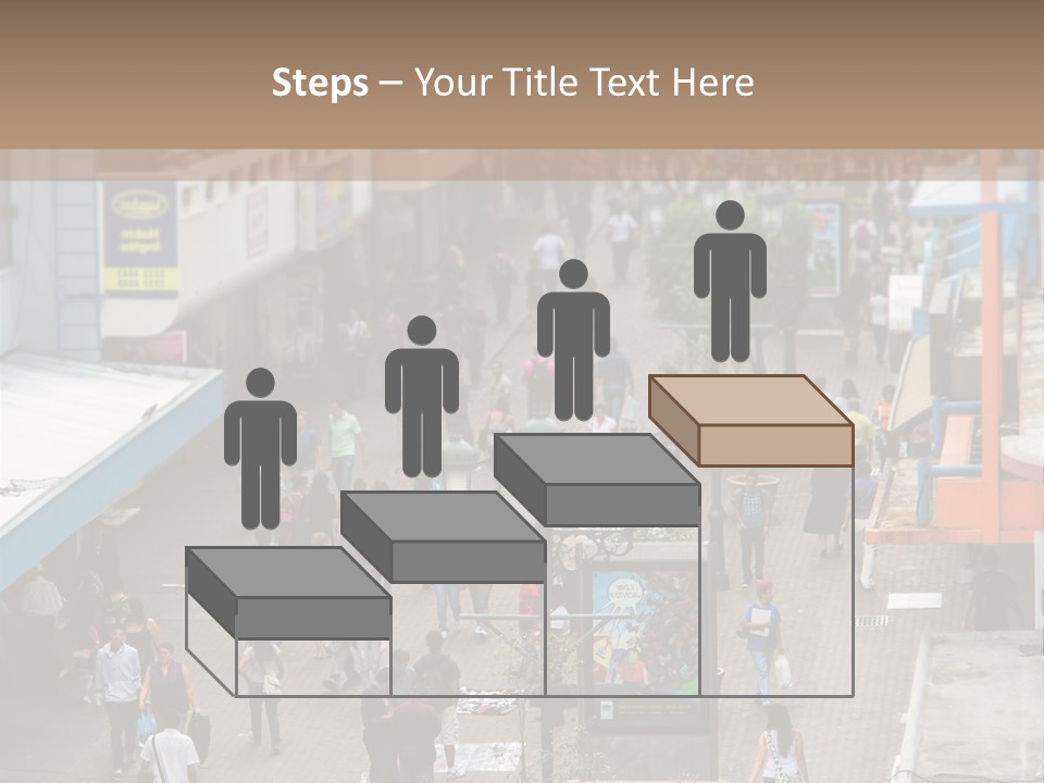 City Avenida Central Costa Rica PowerPoint Template