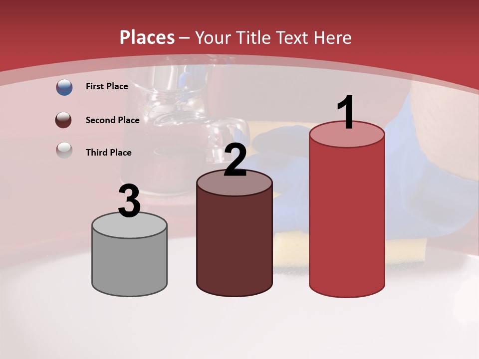 Servant Washer Employee PowerPoint Template