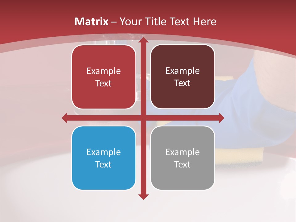 Servant Washer Employee PowerPoint Template