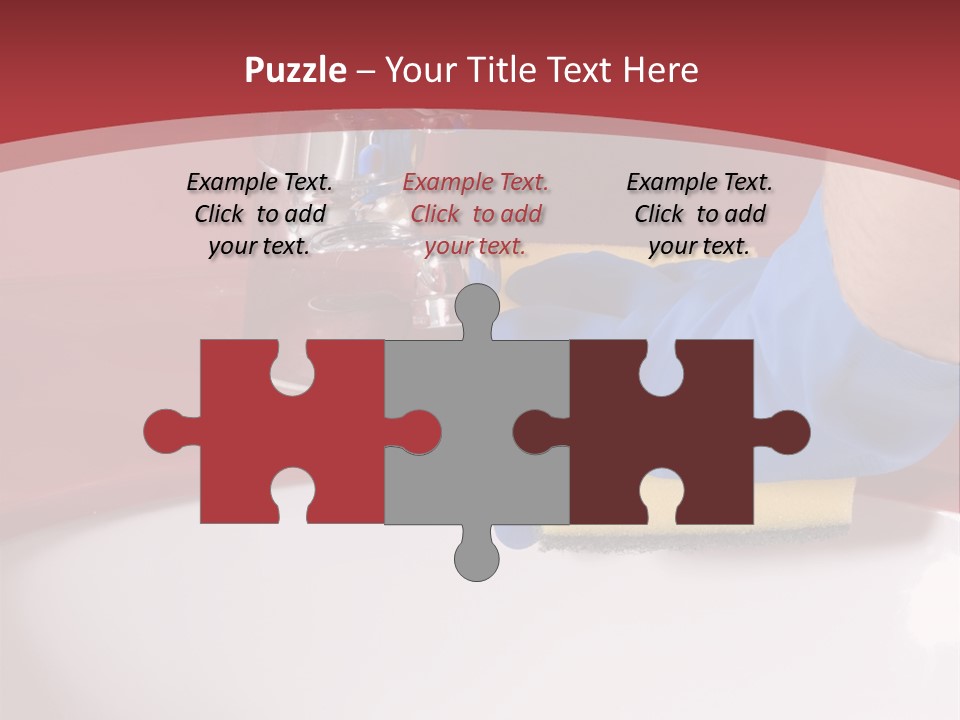 Servant Washer Employee PowerPoint Template