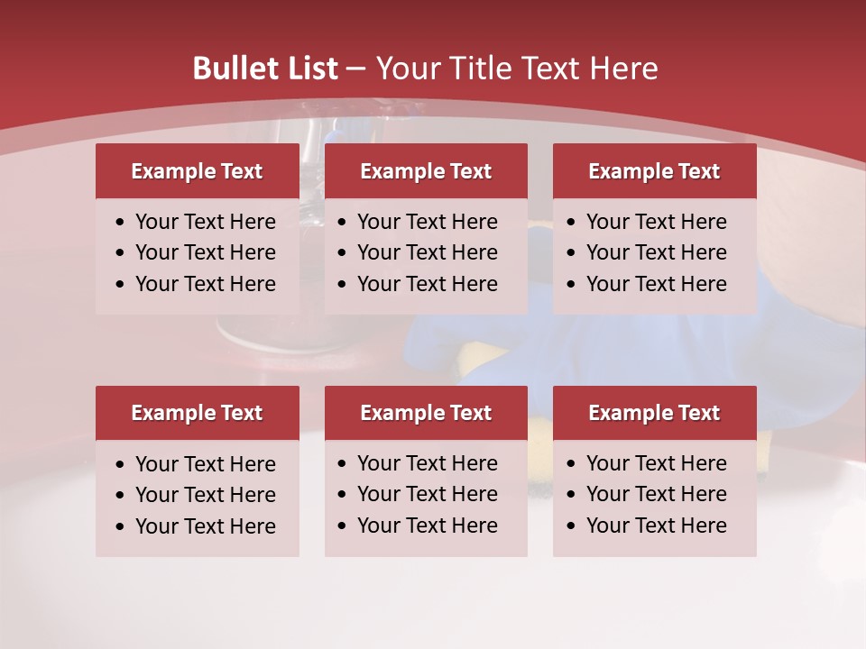 Servant Washer Employee PowerPoint Template