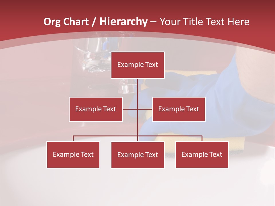 Servant Washer Employee PowerPoint Template