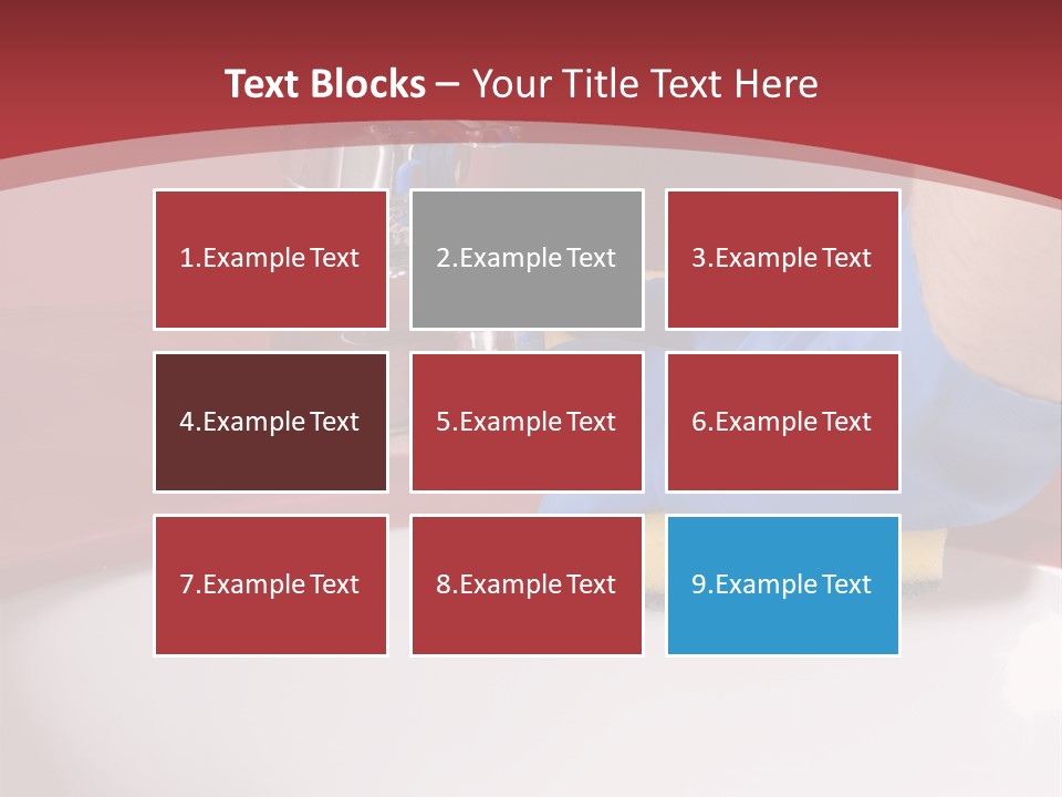 Servant Washer Employee PowerPoint Template