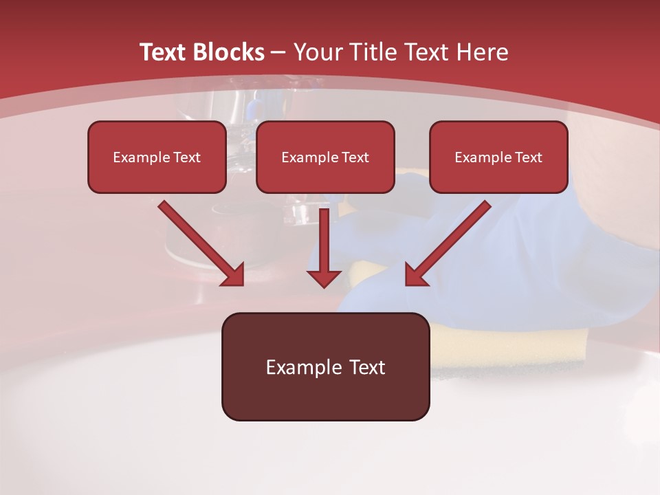 Servant Washer Employee PowerPoint Template