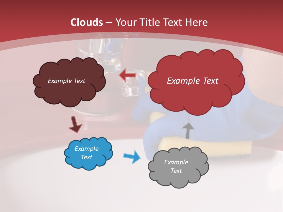 Servant Washer Employee PowerPoint Template
