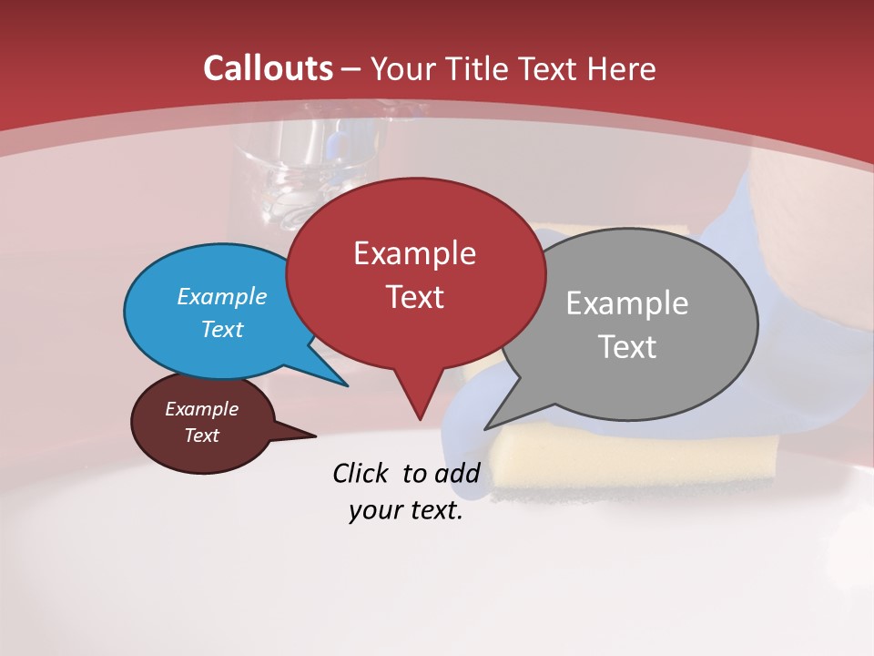 Servant Washer Employee PowerPoint Template