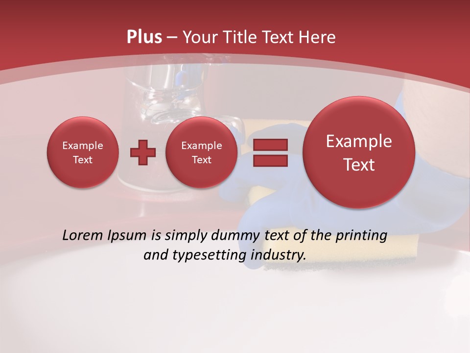 Servant Washer Employee PowerPoint Template