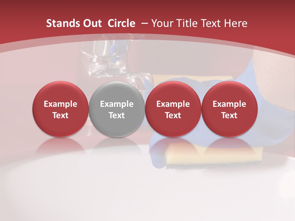 Servant Washer Employee PowerPoint Template