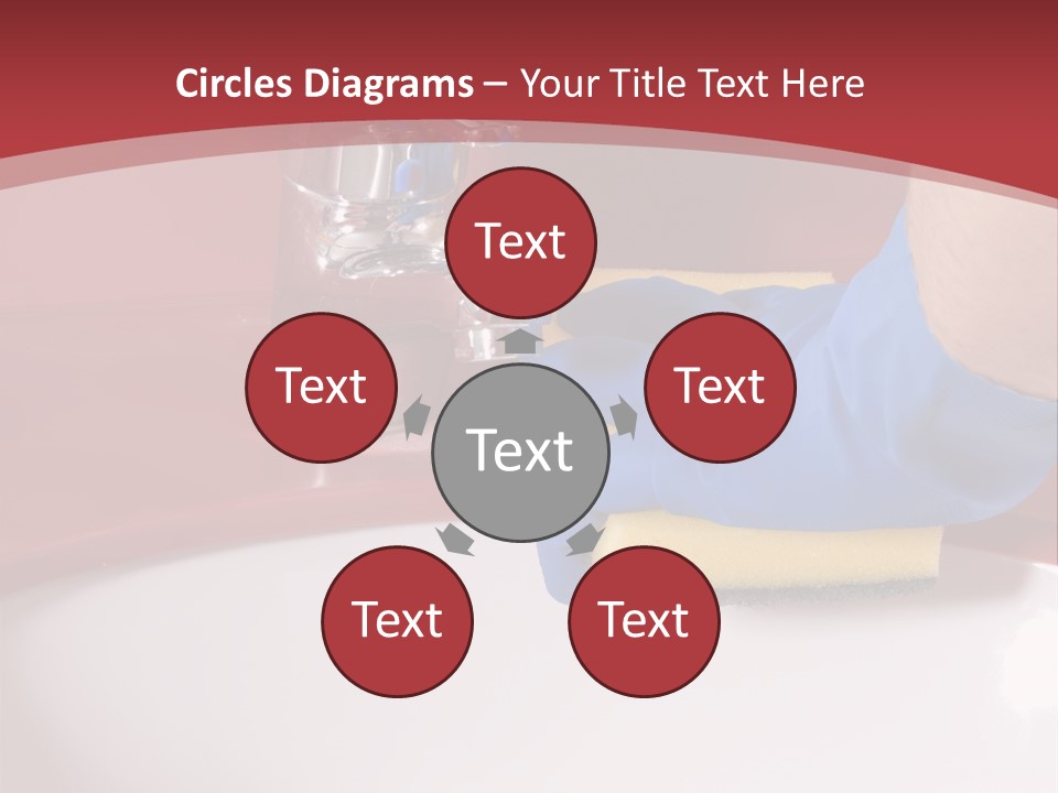 Servant Washer Employee PowerPoint Template