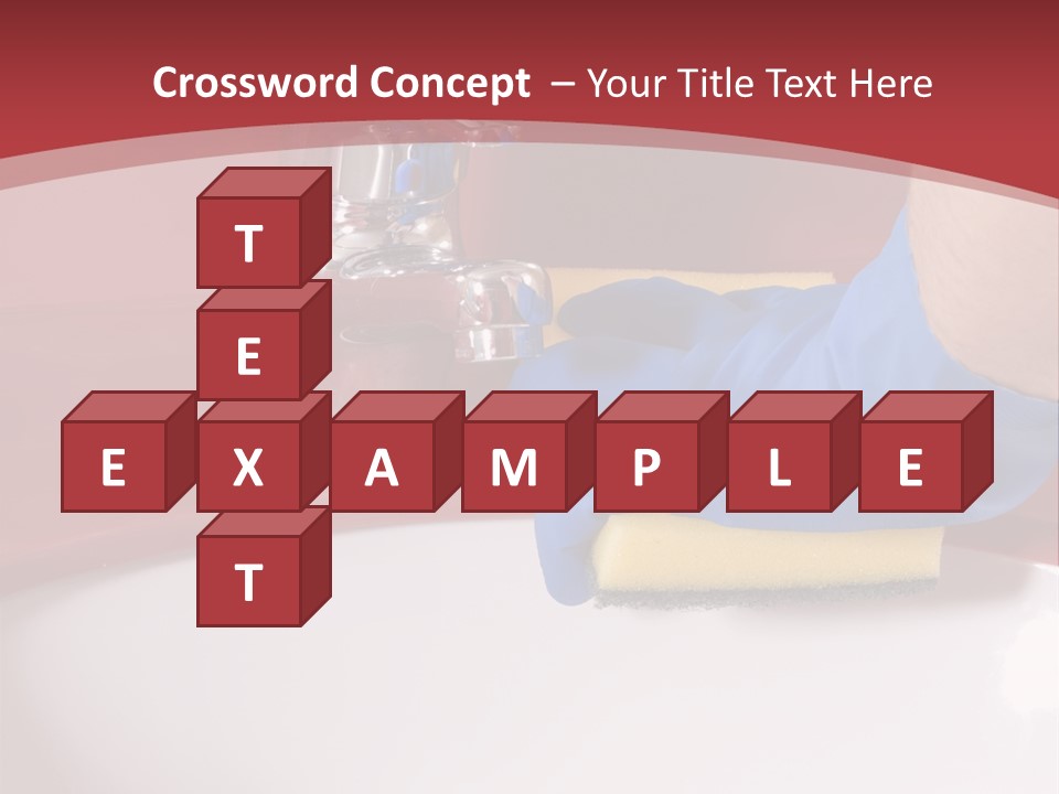 Servant Washer Employee PowerPoint Template