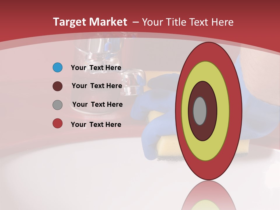 Servant Washer Employee PowerPoint Template