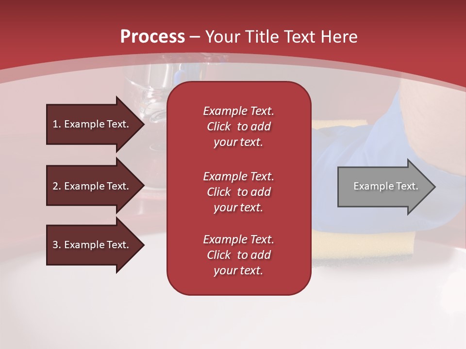 Servant Washer Employee PowerPoint Template
