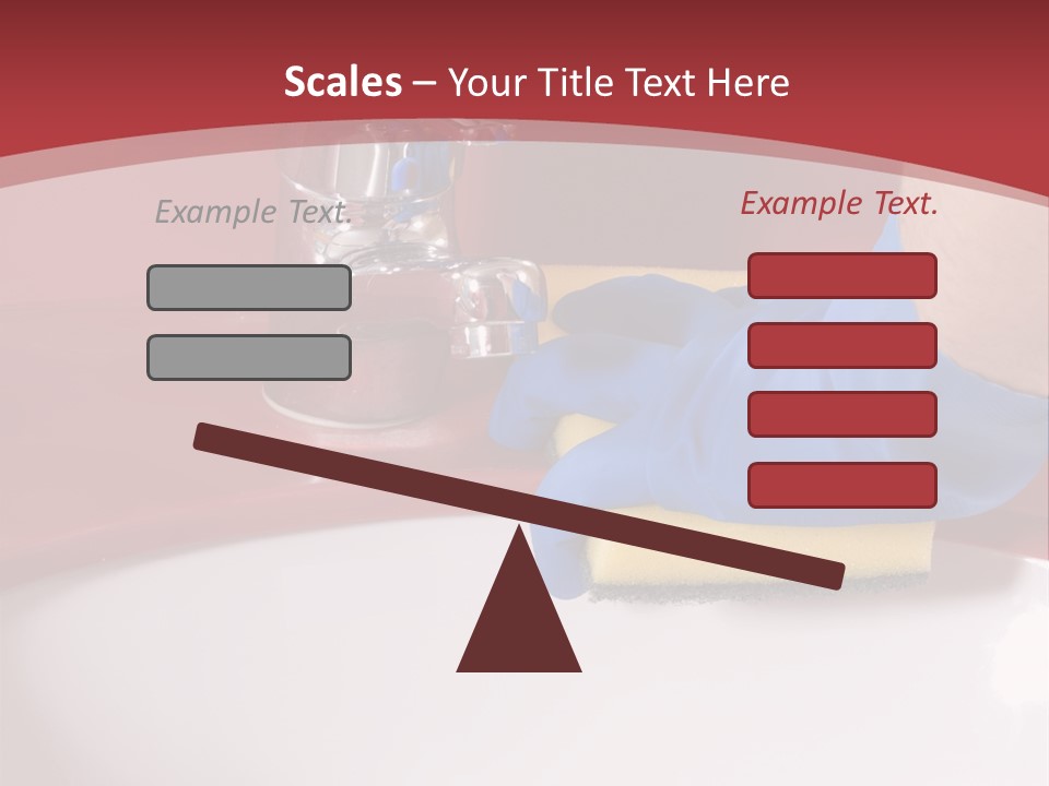 Servant Washer Employee PowerPoint Template