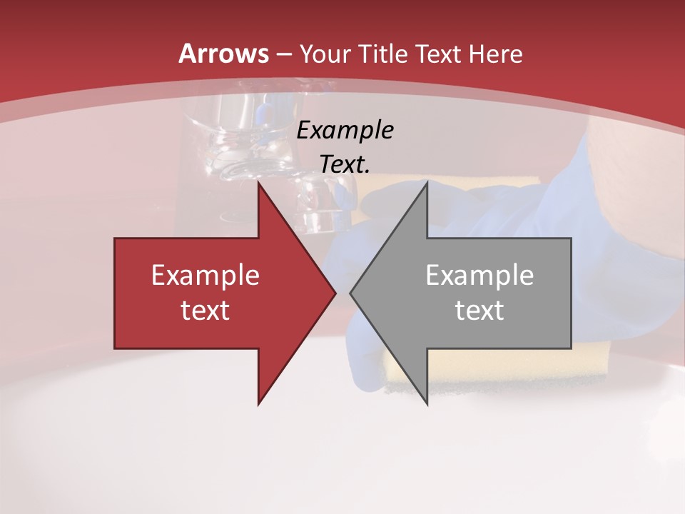 Servant Washer Employee PowerPoint Template