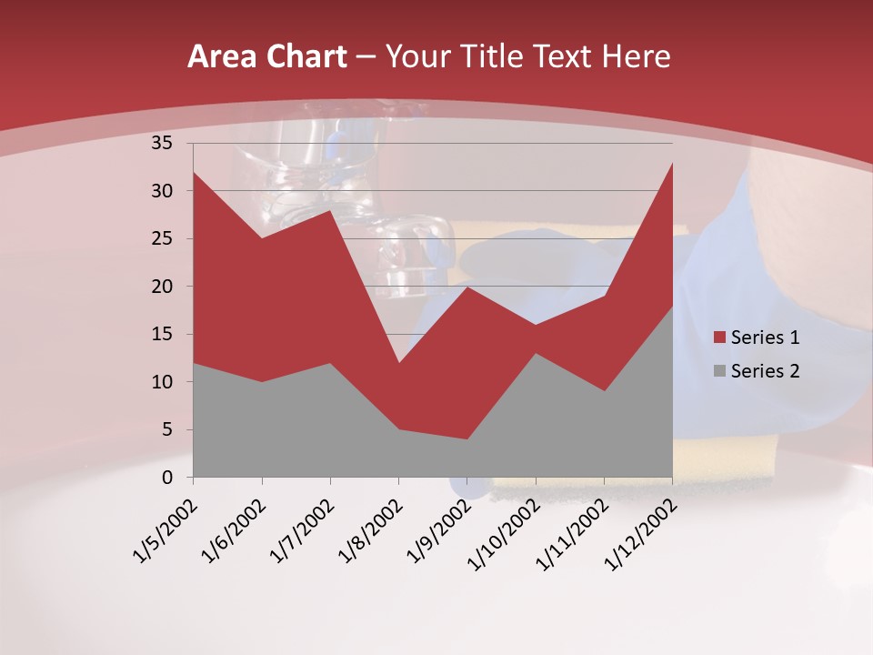 Servant Washer Employee PowerPoint Template
