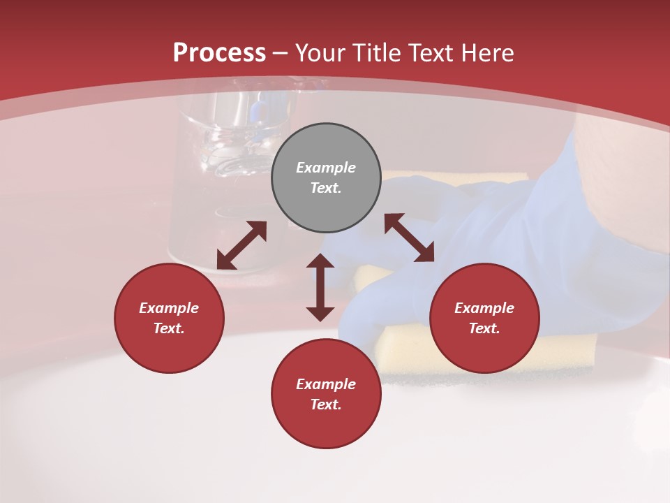 Servant Washer Employee PowerPoint Template