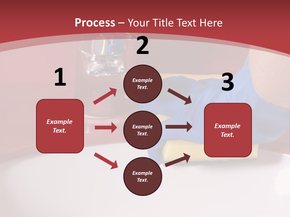 Servant Washer Employee PowerPoint Template