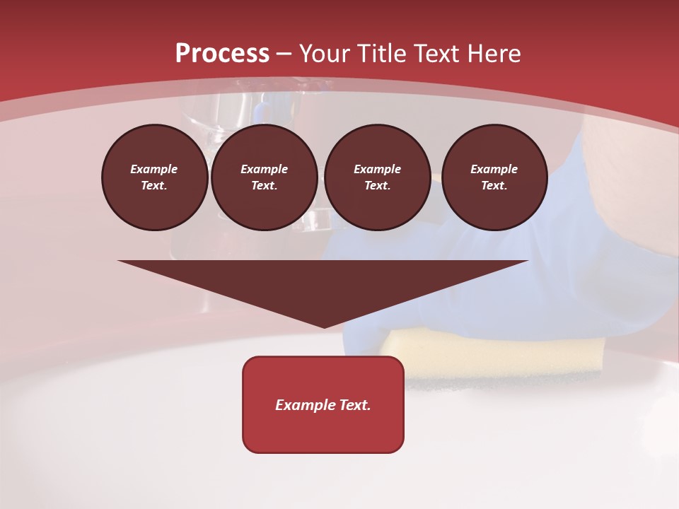 Servant Washer Employee PowerPoint Template
