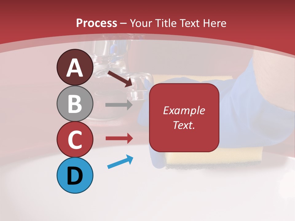 Servant Washer Employee PowerPoint Template