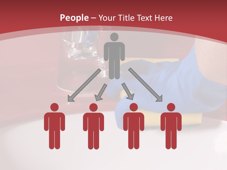 Servant Washer Employee PowerPoint Template