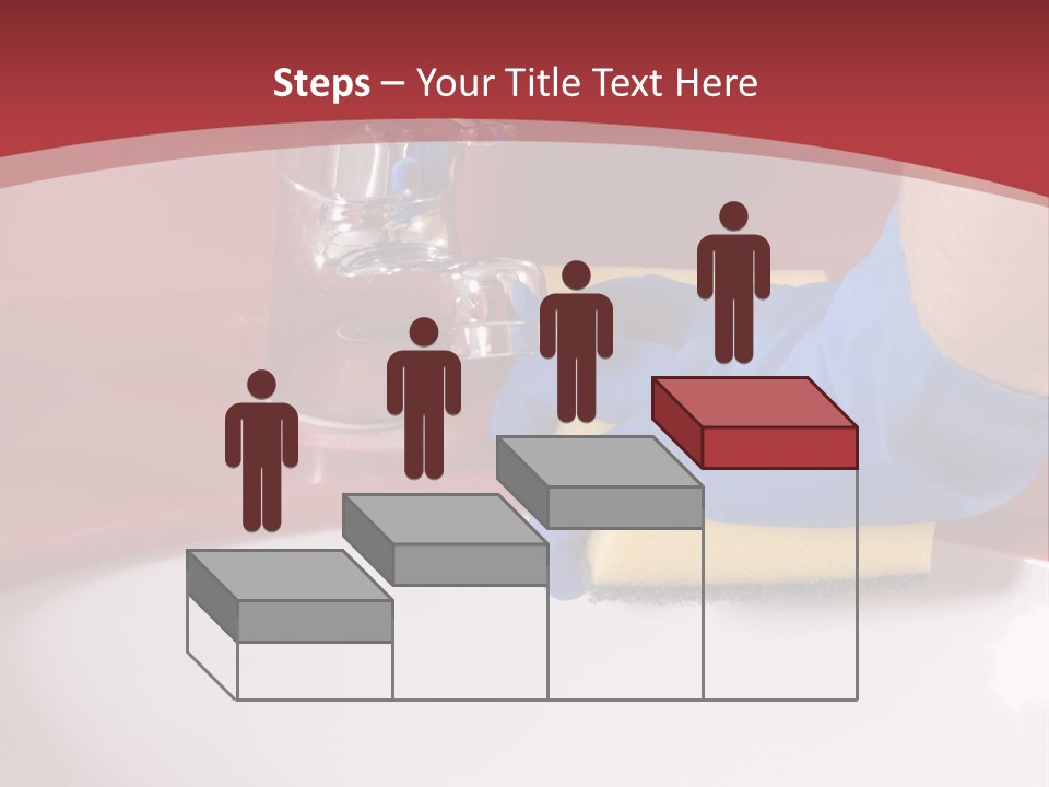Servant Washer Employee PowerPoint Template