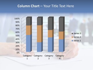 Management Text Hand PowerPoint Template