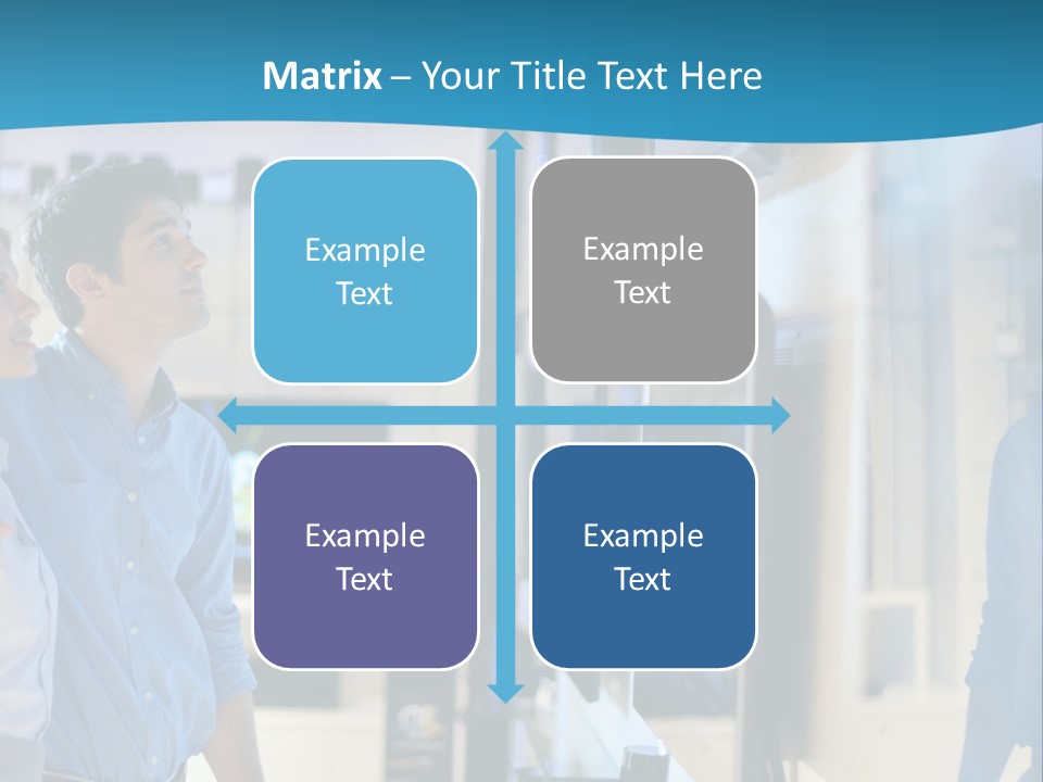 Business Flat Tech PowerPoint Template