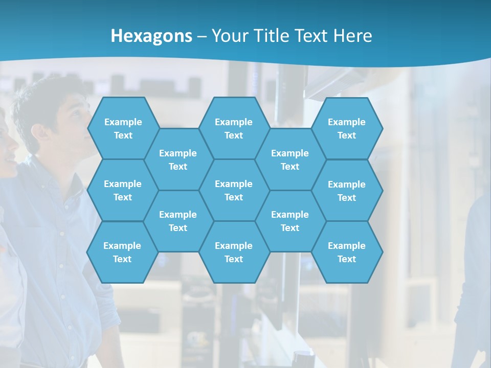 Business Flat Tech PowerPoint Template