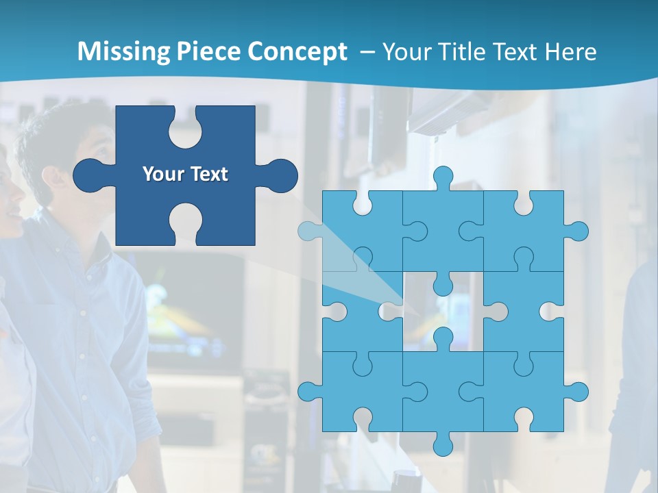 Business Flat Tech PowerPoint Template