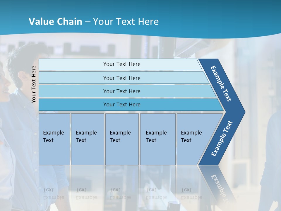 Business Flat Tech PowerPoint Template