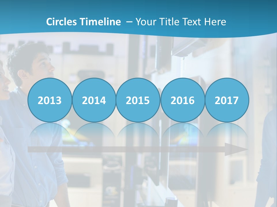 Business Flat Tech PowerPoint Template
