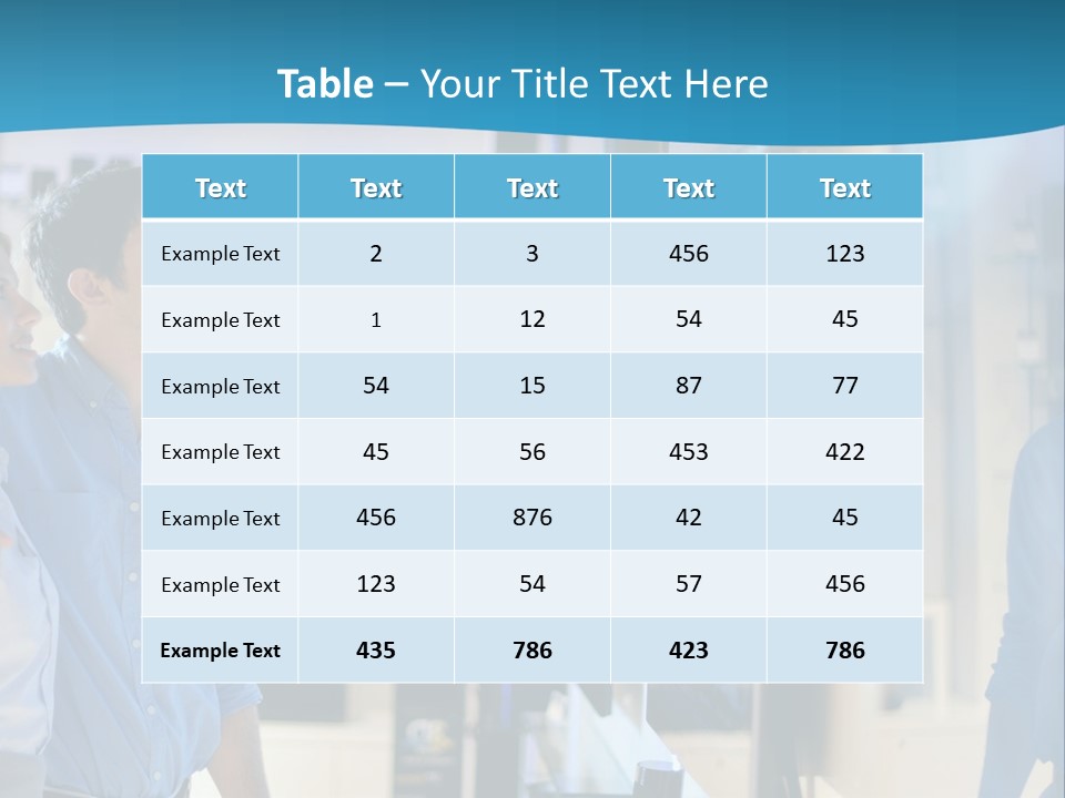 Business Flat Tech PowerPoint Template
