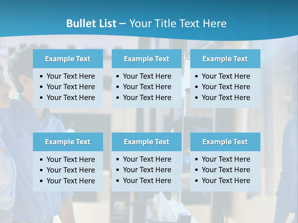 Business Flat Tech PowerPoint Template