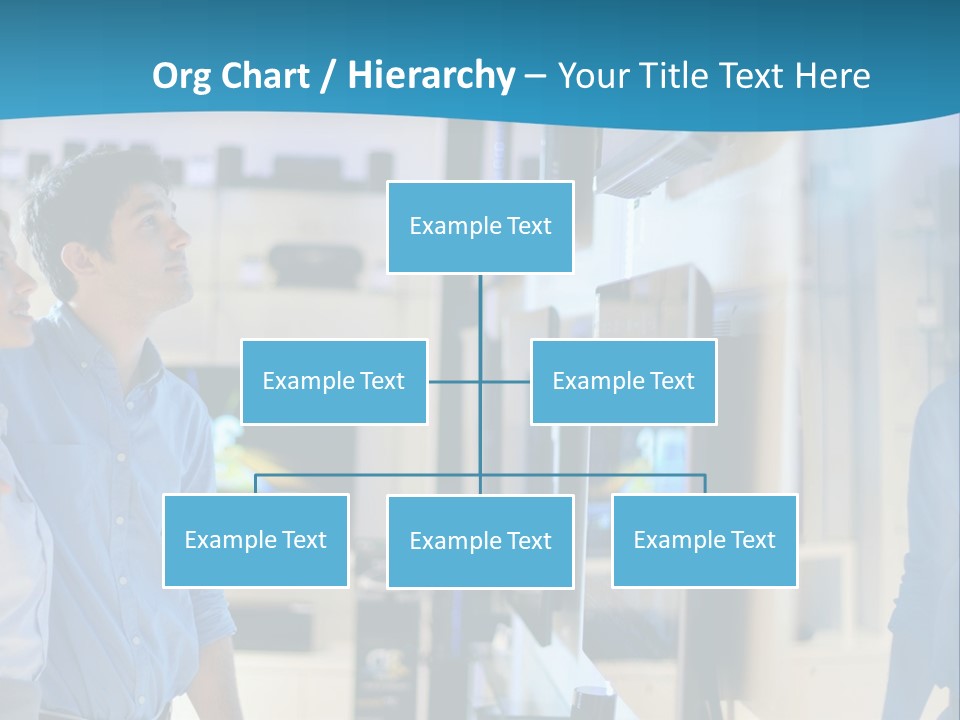 Business Flat Tech PowerPoint Template