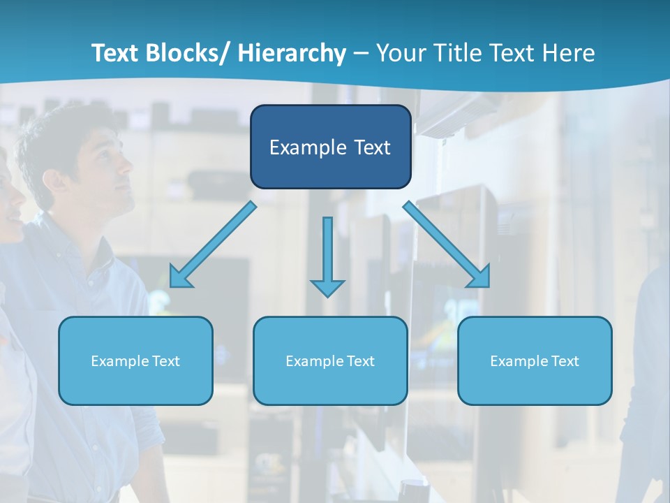 Business Flat Tech PowerPoint Template