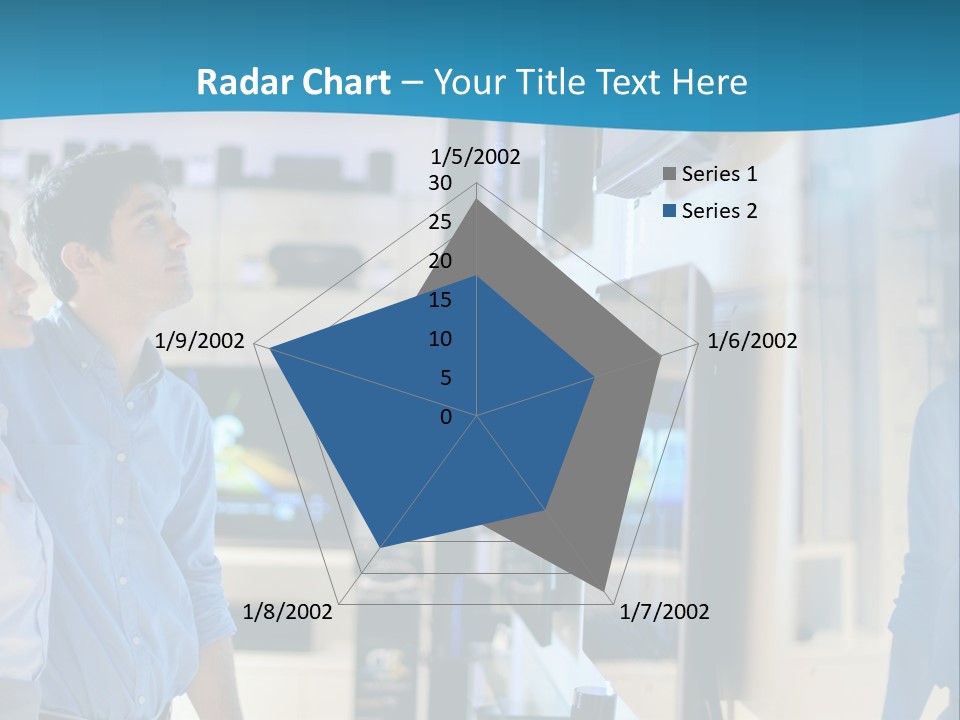 Business Flat Tech PowerPoint Template