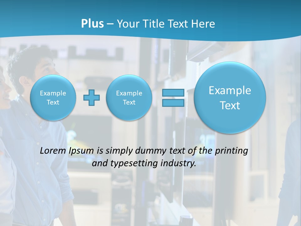 Business Flat Tech PowerPoint Template