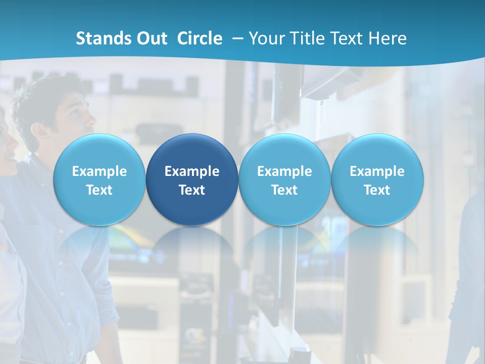 Business Flat Tech PowerPoint Template