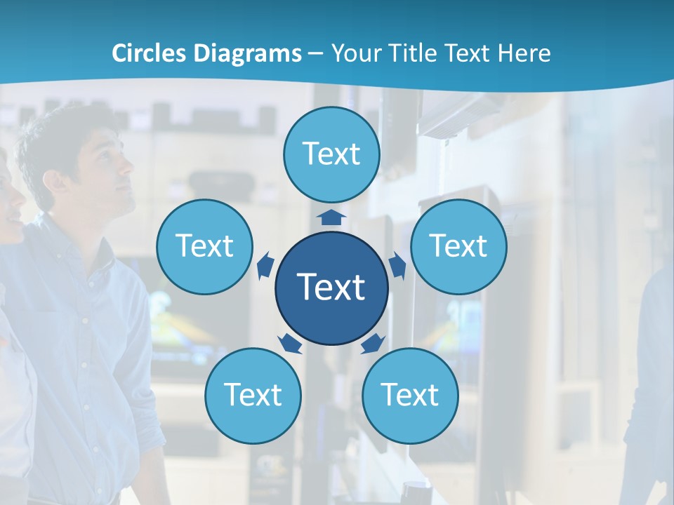 Business Flat Tech PowerPoint Template